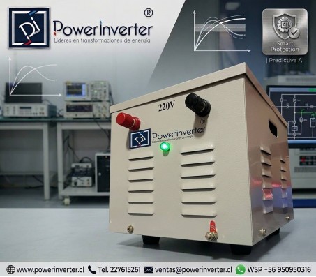 TRANSFORMADOR AISLACION 220/220VAC 5000VA